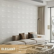 3D Slat Wall Panel,3D Fluted Textured Panel Decorative Wall Panel For Home Office Restaurant New Look